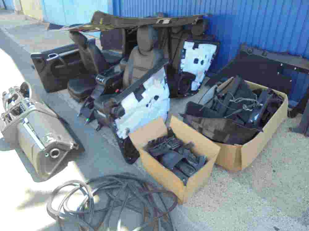 Completo  Asientos  Interior negro  Porsche Cayenne Año 2008