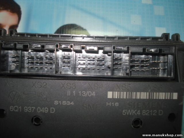 Red unidad de control VW Volkswagen 6Q1937049D 5WK48212D 5WK4 8212 D