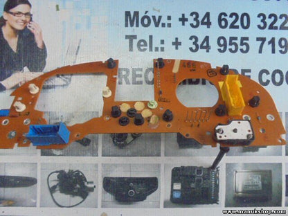 Diagramma indicatore di velocità Audi 80 90 B3 B4 VDO 993087493 993 087 493