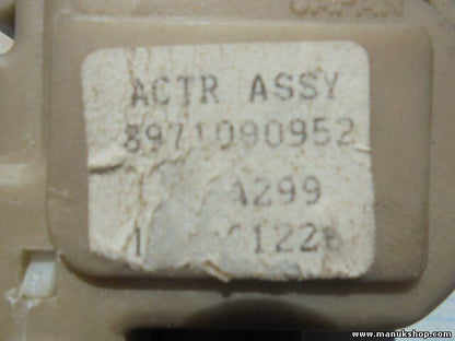 Cerradura actuador cierre centralizado de portón trasero Opel 8971090952