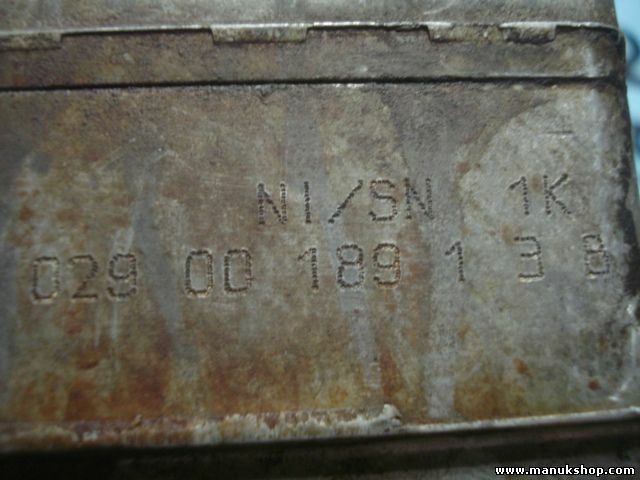 Bomba de inyección Chrysler Voyager III 2.5TD 2003 029001891 BOSCH 0460404963 