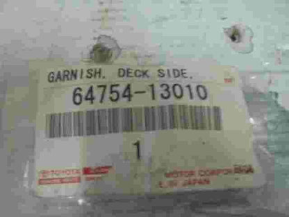 Garnish Deck Side Rear LH  Toyota RAV 4 Celica Supra 6475413010 64754-13010