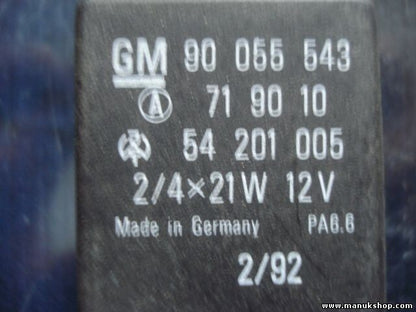 Relé OPEL ASTRA 90055543 54201005 GM90055543