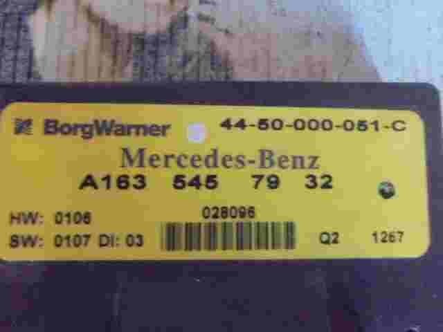 Centralina scatola di trasferimento Mercedes W163 ML A1635457932 Q2 4450000051C