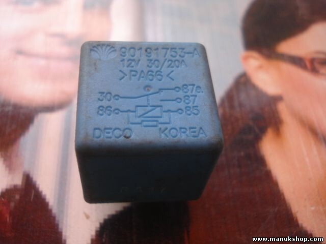 Relé  Daewoo DECO/ 90191753 90 191 753 12V30/20