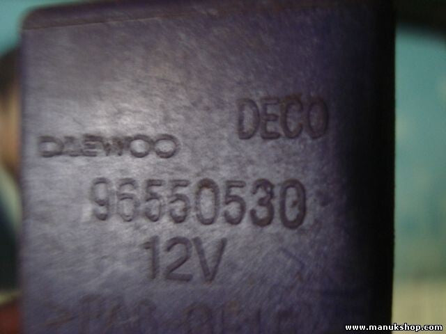 Relé del limpiaparabrisas Chevrolet Kalos Daewoo 96550530