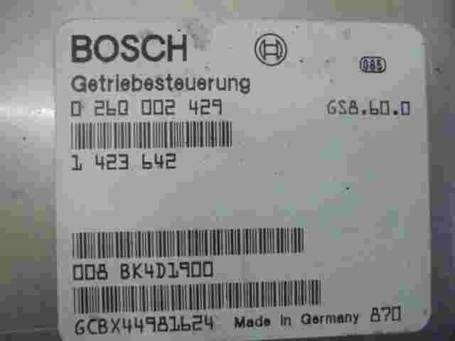 Transmisión controlador BMW E46 E38 728 E39 523 1423642 1423636 BOSCH 0260002429