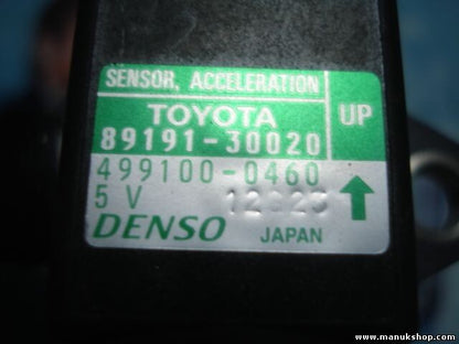 Sensor aceleración lateral Toyota Land Cruiser Prado Lexus LS 430 5V 8919130020