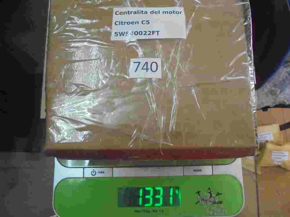 Centralita del motor Citroen C5 SW9646529680 HW9644302380 9644302380 5WS40022FT