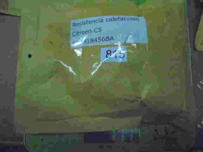 Resistencia calefaccion Citroen C5 SIEMENS 3737080201 7737080901 4PUH18456BA