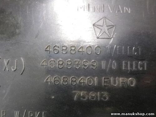 Guantera Jeep ZJ 2.5 4688400 W/ ELECT 4688399 W/0 ELECT 4688401 55216556 75831