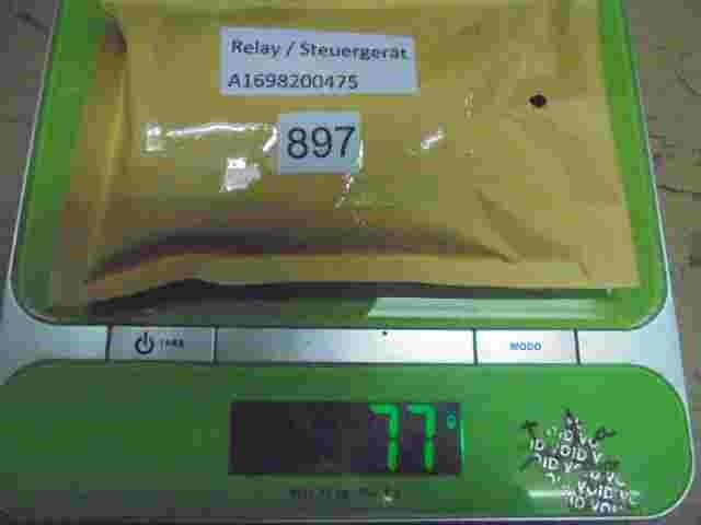 Relé Mercedes  W169 A-Klasse W245 B A1698200475 K5010009 Q2 ZGS004 433.92 MHZ