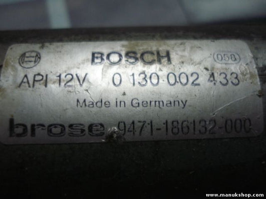 Motor asiento Mercedes-Benz 0130002433 BROSE 9471 186132 000 9471186132000