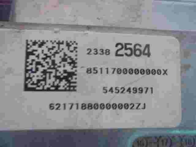 Relé de la bomba de combustible  Opel Astra K 23382564 545249971 8511700000000X