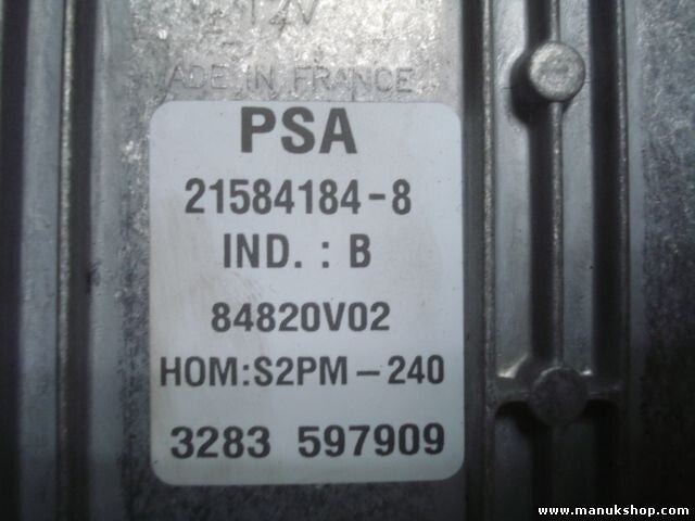 Centralita del motor Citroen C5 1.8 9650133080 9644674580 SAGEM 215841848