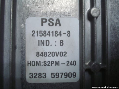 Centralita del motor Citroen C5 1.8 9650133080 9644674580 SAGEM 215841848