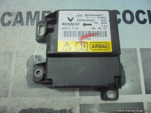 Sensor de impacto de airbag Renault 8200817784 8200 81 77 84 2840094300300 V 3.4