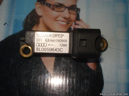 Sensor de impacto de airbag Audi A3 8L0959643C 8L0 959 643 C 8LO959643C