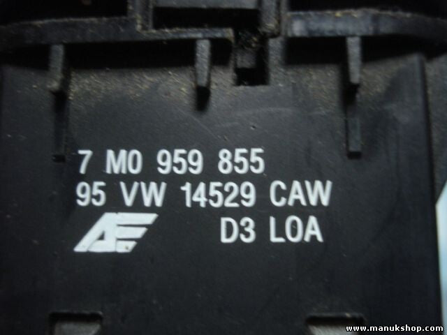 mando botonera elevalunas VW 7M0959855 14529 CAW 95VW14529CAW D3 L0A