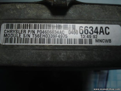 Centralita Chrysler Stratus 1998 04606634AC P04606634AC 04606634AC 04606634