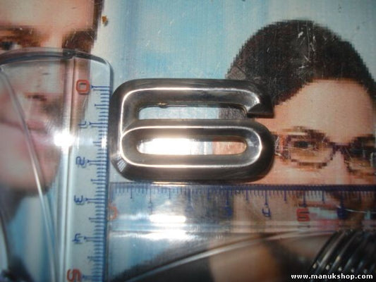 Emblema trasero Audi A6 4cm 4A9853741B