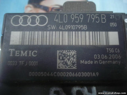 Unidad de control de la puerta Audi A6 S6 4F C6 4L Q7 4L0959795B 0033TFJ0001 