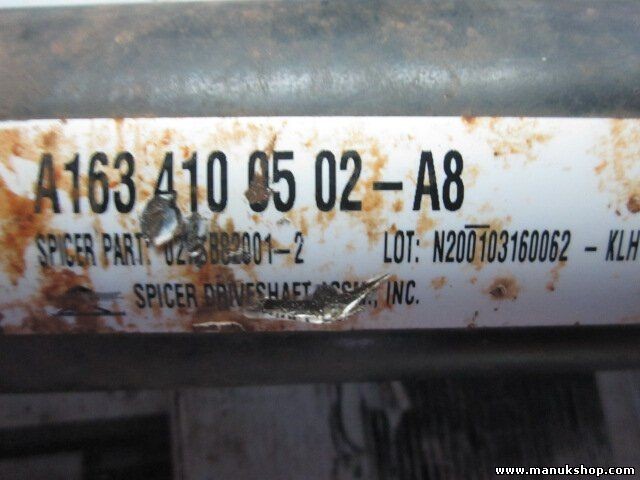 Cardan Mercedes-Benz ML270 A1634100502A8 027SB82001-2 N200103160062-KLH