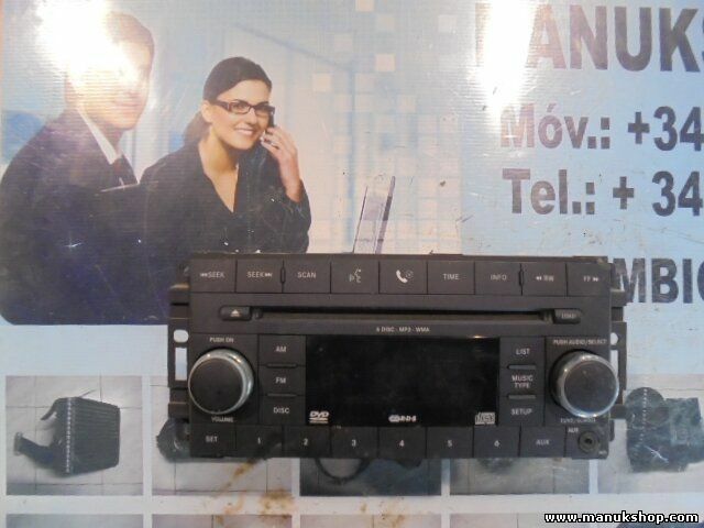 Radio MP3 FM CD Chrysler Dodge Jeep Patriot 05064941AD 05979Z03B 05979Z03 B