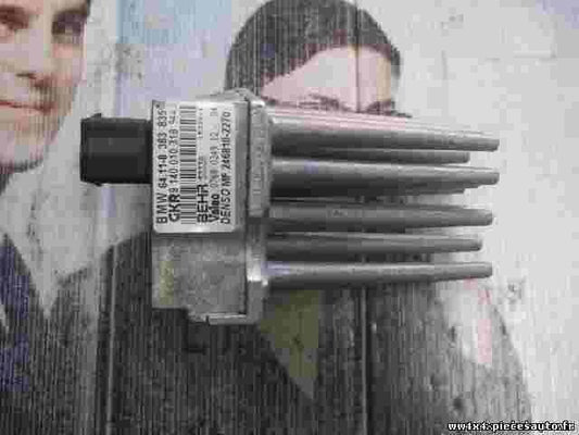 Resistencia calefaccion BMW E46 64118383835 GKR 9140010319944 BEHR 30405 VALEO
