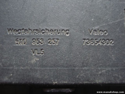 Unidad de control del inmovilizador VW Volkswagen VL5 6X0953257 6X0 953 257