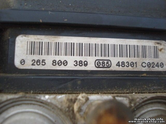 Unidad hidráulica del ABS Hyundai Getz 589101CA00 0265800389 0265231358