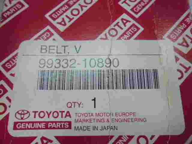 Cintura a V / Toyota AC 9933210890 99332-10890