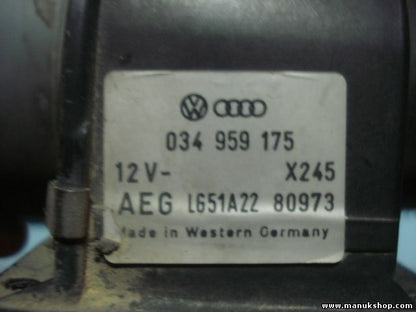 Ventilador de enfriamiento del inyector del motor Audi 100 034959175