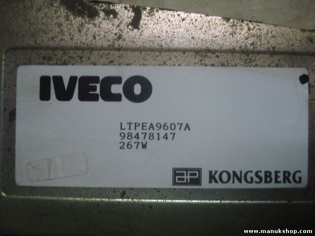 Centralita del motor Iveco Daily I 2.8D Van/Bus KONGSBERG LTPEA9607A