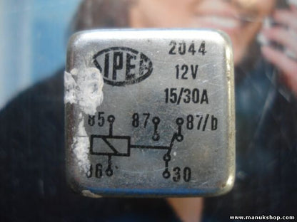 Relé Iveco 204412V15/30A sipea 2044 12V 15/30A