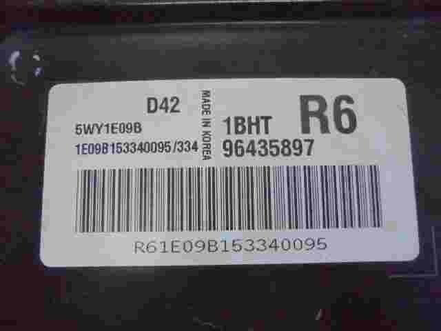 Centralita Daewoo Chevrolet Tacuma 96435897 D42 1BHT R6 5WY1E09B 5WY1E09 B