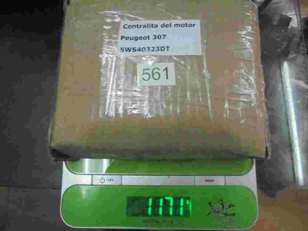 Centralita del motor Peugeot 307 SID803A 9663607380 SW9663607380 5WS40323DT