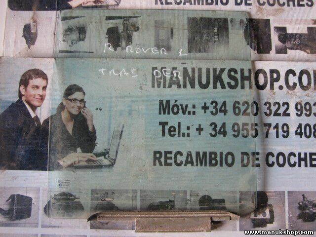 Cristal de la puerta trasero derecho Land Rover Range 43R00003 DOT17-M24-AS2 