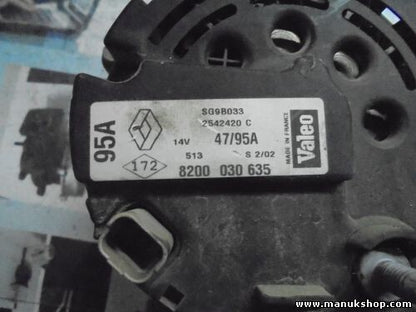 Alternador Renault Scénic Kangoo Express 8200030635 7700101274 7700421477