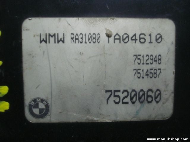 Centralita del motor Mini Cooper WMW RA31080 7520060 1214751458701 S118012001I