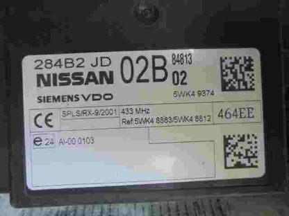 Controlador Confort Nissan Qashqai X-Trail 284B2JD02B 5WK49374 5WK48883 5WK48812