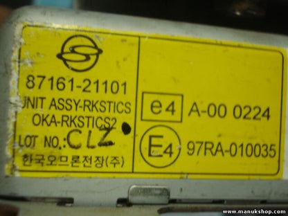 Módulo de control de la carrocería Ssangyong Rodius 8716121101 97RA010035