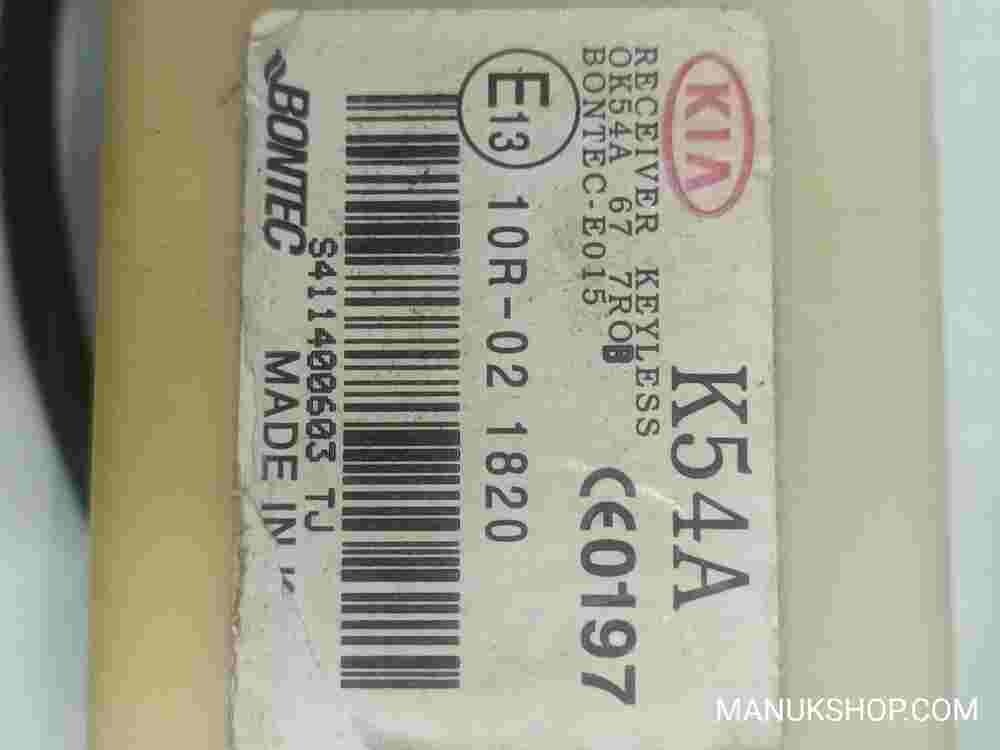 Unidad de control del inmovilizador Kia Carnival K54A 0K54A677ROB OK54A 67 7ROB