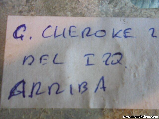 Bisagra de la puerta delantera izquierda arriba Jeep Cherokee II WJ, 55136480AC