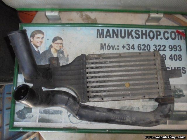 Radiador de intercooler Opel Zafira A Astra G 2.0 GM 09129519DX 09 129 519 DX