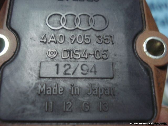 Controlador Potencia etapa módulo de encendido Audi A4 A6 A8 Seat 4A0905351