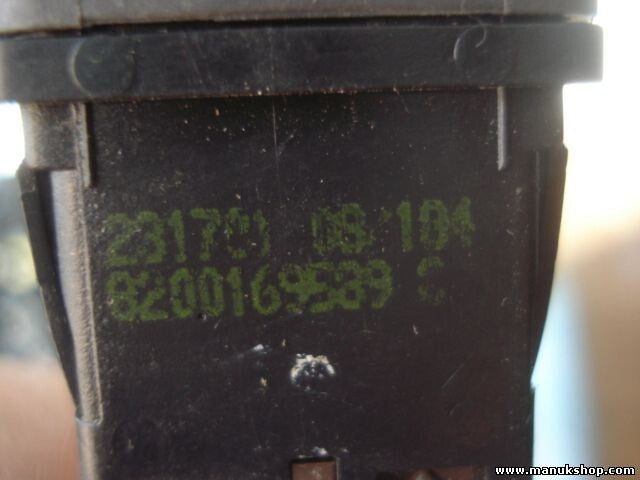 Airbag interruptor Renault Scenic Megane 231701 OFF 8200169589C 8200169589 C