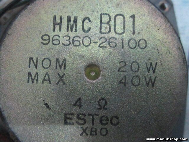 Altavoz Hyundai Santa 9636026100 96360-26100 HMC B01