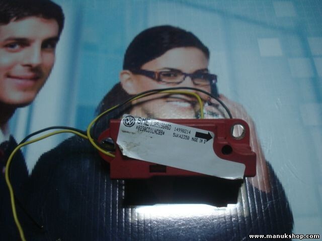 Sensor de impacto de airbag VW Volkswagen Golf 4 Bora Sitz IJ0909606D 1J0909606D