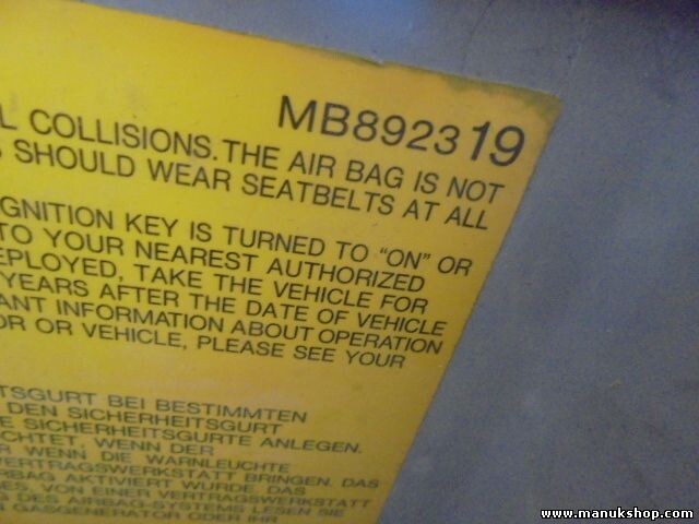 Guantera Mitsubishi Pajero Montero MB892319 MB8923 19